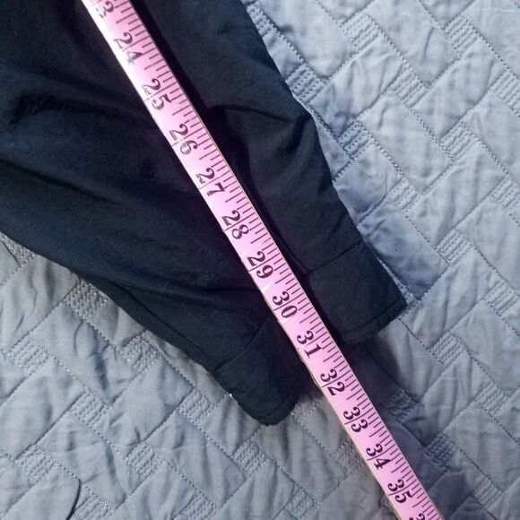 Vintage St. Johns Bay Men's L Ski Coat Jacket Black/Purple 80s 90 100% Nilon - Picture 10 of 12